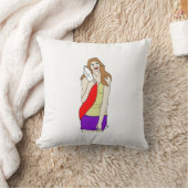 愚かな女 クッション (ブランケット)