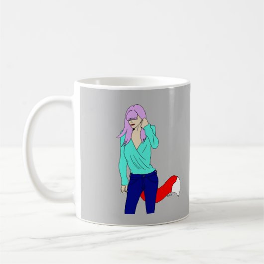 愚かな女 コーヒーマグカップ (左)