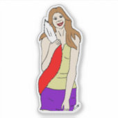 愚かな女 シール (正面)