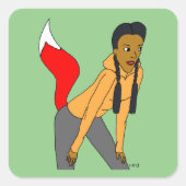 愚かな女 スクエアシール (正面)