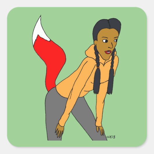 愚かな女 スクエアシール (正面)