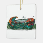 愚かな女 セラミックオーナメント (左)