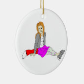 愚かな女 セラミックオーナメント (右)