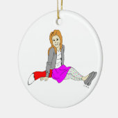 愚かな女 セラミックオーナメント (左)