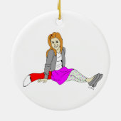 愚かな女 セラミックオーナメント (裏面)