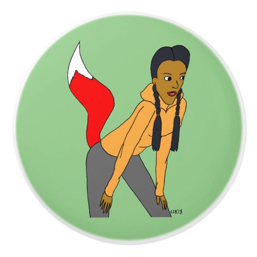 愚かな女 セラミックノブ (正面)