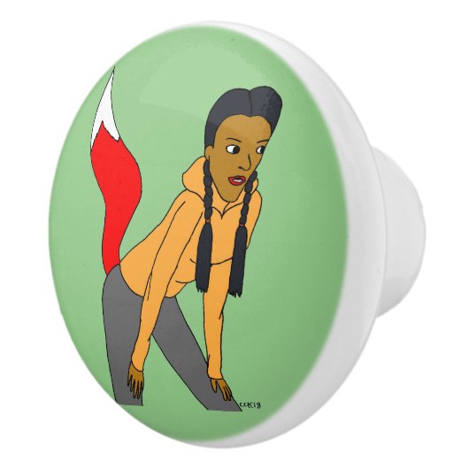 愚かな女 セラミックノブ (右)