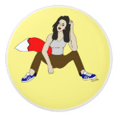 愚かな女 セラミックノブ (正面)