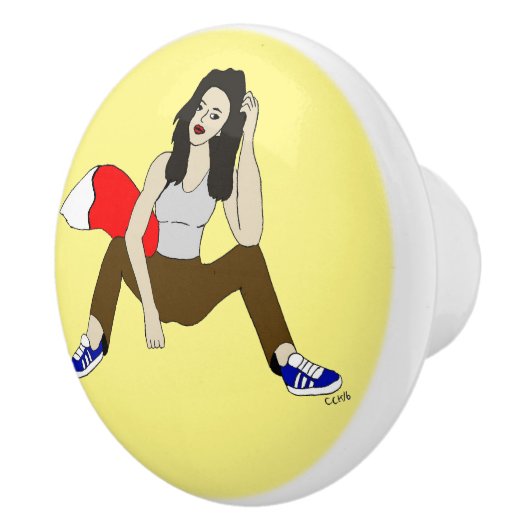 愚かな女 セラミックノブ (右)