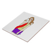 愚かな女 タイル (側面)