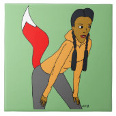 愚かな女 タイル (正面)