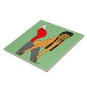 愚かな女 タイル (側面)