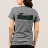 愚かな女 トライブレンドＴシャツ (裏面)