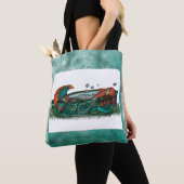 愚かな女 トートバッグ (クローズアップ)