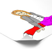 愚かな女 フォトプリント            (角)