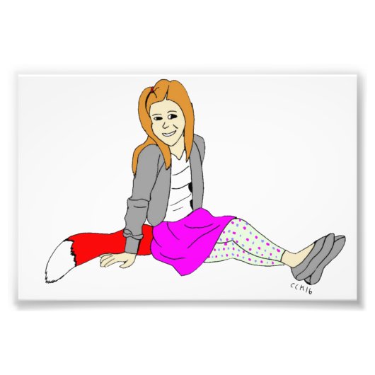 愚かな女 フォトプリント            (正面)