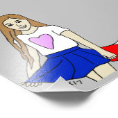 愚かな女 フォトプリント            (角)