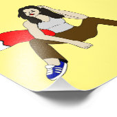愚かな女 フォトプリント            (角)