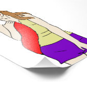 愚かな女 フォトプリント            (角)