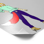 愚かな女 フォトプリント            (角)