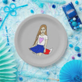 愚かな女 ペーパープレート (パーティー)