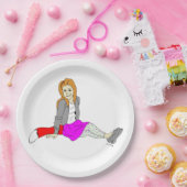 愚かな女 ペーパープレート (パーティー)