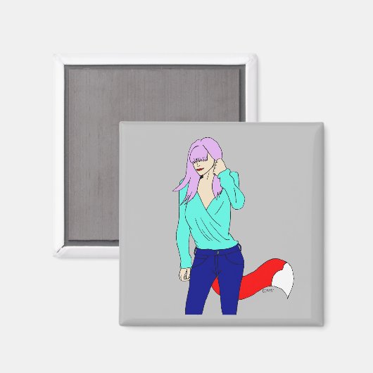 愚かな女 マグネット (正面/裏面)