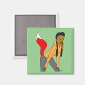 愚かな女 マグネット (正面/裏面)