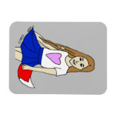 愚かな女 マグネット (横)