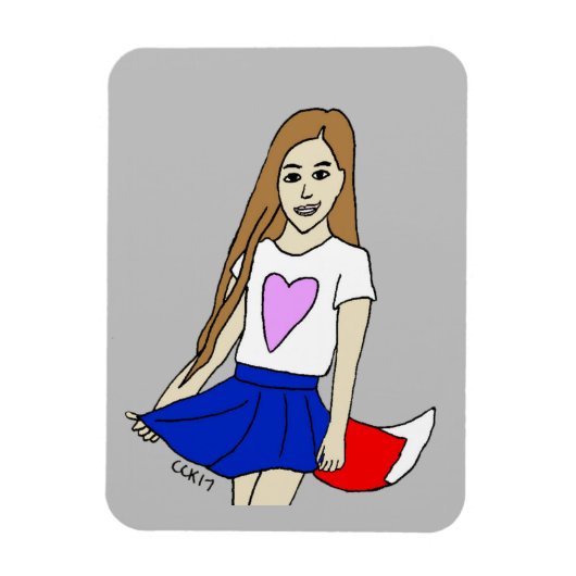 愚かな女 マグネット (縦)