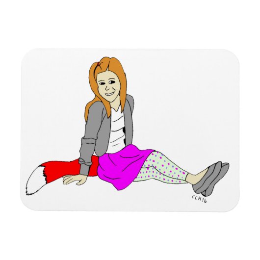 愚かな女 マグネット (横)