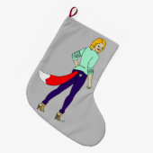 愚かな女 ラージクリスマスストッキング (正面 (吊り時))