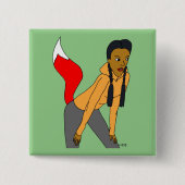 愚かな女 缶バッジ (正面)