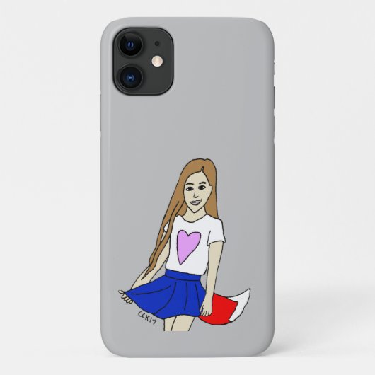 愚かな女 Case-Mate iPhoneケース (裏面)