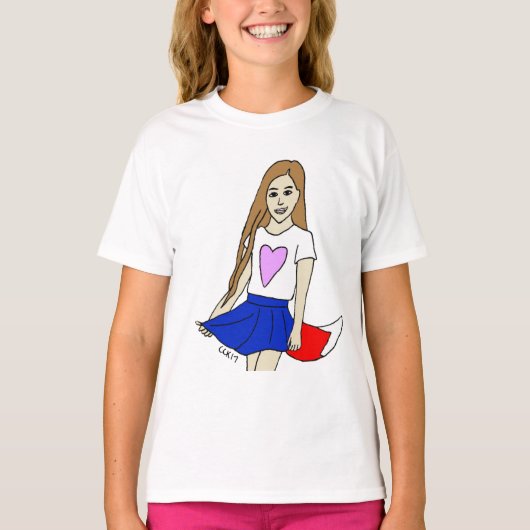 愚かな女 Tシャツ (正面)