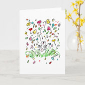 愚かな愛 カード (黄色い花)