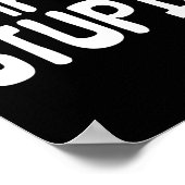 愚かな手話ろう者ではない ポスター (角)