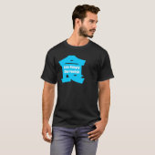 愚かな滞在の空腹な滞在 Tシャツ (正面フル)