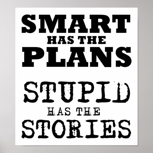 愚かな物語のポおもしろいスター ポスター (正面)