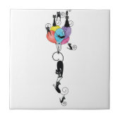 愚かな猫1 タイル (正面)