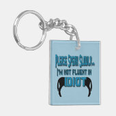 愚かな皮肉ユーモア両面鍵チアン キーホルダー (正面左)