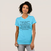 愚かな真実を知っている信じし、LIs Tシャツ (正面フル)
