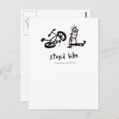 愚かな自転車 ポストカード (正面/裏面)