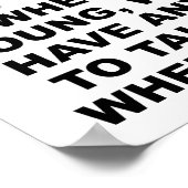 愚かな若い事物のポスおもしろいター ポスター (角)