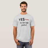 愚かな質問 Tシャツ (正面フル)