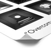 愚かな輝きのポスター13x19 ポスター (角)