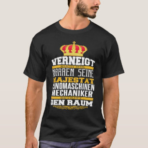 愚かな農業機械メカンを敬礼 Tシャツ