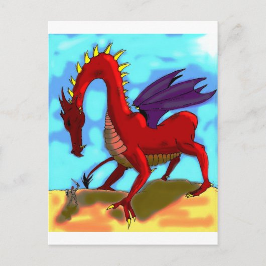 愚かな騎士 ポストカード (正面)