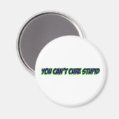 愚かな（バージョン3.0）を治すことはできない マグネット (正面/裏面)