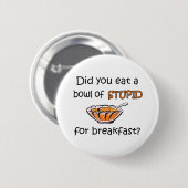 愚かのボール 缶バッジ (正面&裏面)